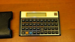 Hewlett Packard Hp 12c Vintage Financial Business Calculator & Case 31