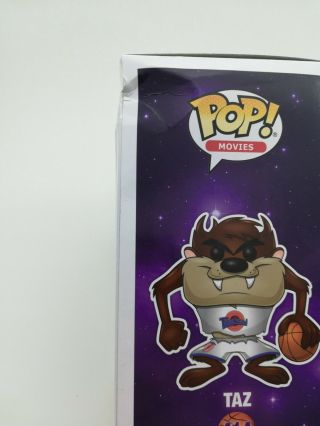 Funko Pop Movies: TAZ Space Jam 414 (Limited Edition CHASE) w/ Box 2