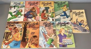 9 Vintage 1980’s Elizabeth Gail Paperback Books Series By Hilda Stahl Mystery
