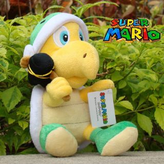 Mario Plush Toy Hammer Bros Koopa 8 " Nintendo Game Stuffed Animal Doll