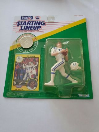 1991 Starting Lineup - Slu - Nfl - Jeff George - Indianapolis Colts