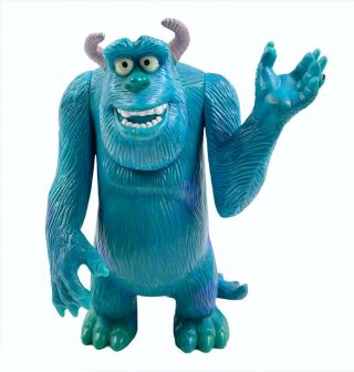Disney Pixar Monsters Inc.  Sully Sulley Mcd Action Figure - Mcdonalds 2001 Pvc 5 "