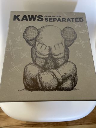 Kaws Separated Brown Vinyl Figure - In Hand