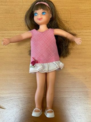 Vintage 1965 Brunette Tutti Doll Japan 12 (barbie & Skipper 