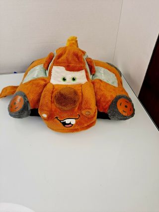 Disney Pixar Cars 2 Tow Mater Pillow Pets Pee Wee Plush 11 " Pillow Toy Truck