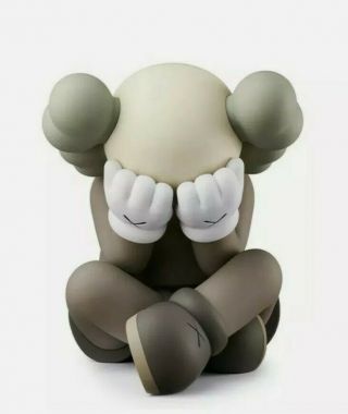 Kaws Separated Brown Vinyl Figure In Hand Ships Now Never Opened