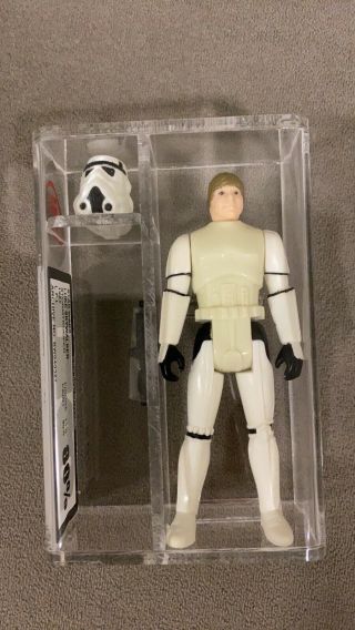 Vintage 1985 Star Wars Luke Skywalker Stormtrooper Ukg 80