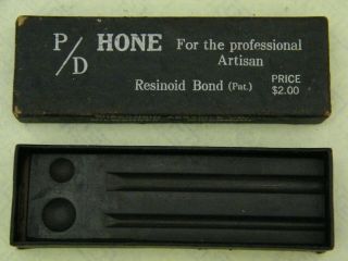Vintage P/d Hone Sharpening Stone Wisconsin Abrasive Co.  Milwaukee