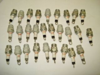 Vintage 28 Champion Spark Plugs Toy Charms Jewelry Pendants