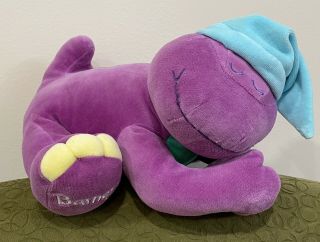Lyons Barney For Baby Love & Lullabies Musical Soothing Sleeping Plush