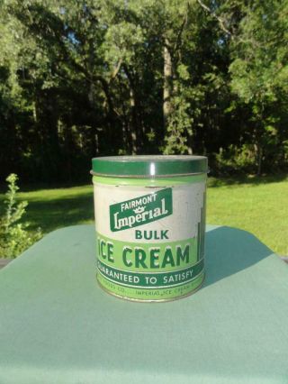 Vintage Imperial Tin Bulk Ice Cream
