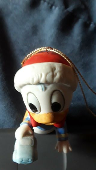 Vintage Baby Donald Duck Ornament