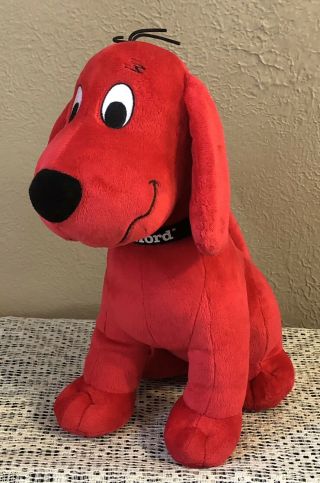 Kohls Cares For Kids Clifford The Big Red Dog 14” Plush Red Character Dog - Euc
