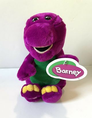 Vintage 1996 Barney Childhood Friends Plush Purple Dinosaur Lyons Group Htf