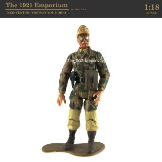 ✙ 1:18 21st Century Toys Ultimate Soldier German Wwii Fallschirmjäger Officer