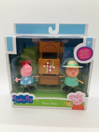 Peppa Pig Picnic Time Peppa And Candy Cat Toy