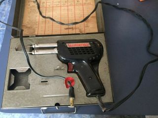 Vintage Weller Soldering Iron 8250ak Dual Heat Range Gun 200/275w 120v