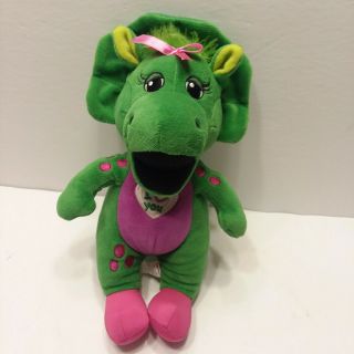 Fisher - Price Barney And Friends,  I Love You Baby Bop 10 " Plush Sing Sound