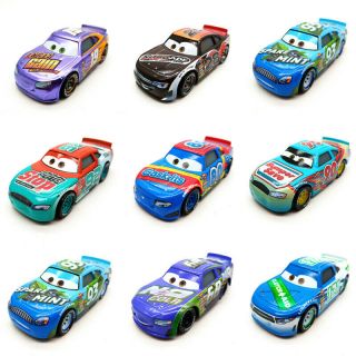 Mattel Disney Pixar Cars 3 Racers No.  4 - No.  123 Diecast Toy Vehicle 1:55 Kids Gift