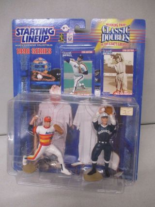 1998 Starting Lineup Classic Doubles Nolan Ryan And Walter Johnson