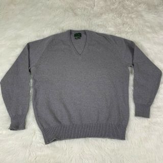 Vintage Long Sleeve V Neck Cashmere 46 W Bill Sweater Men 