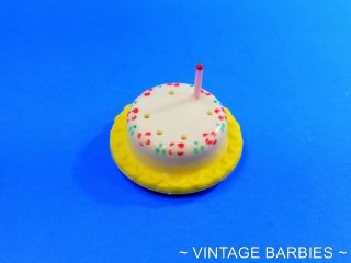 Skipper Doll Happy Birthday 1919 Cake & Candle Htf Minty Vintage 1960 