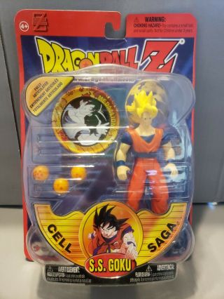 Dragon Ball Z Ss Goku Irwin Cell Saga Dbz Action Figure 2001