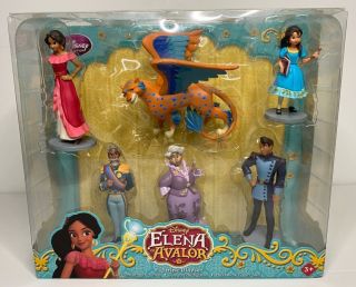 Disney Elena Of Avalor Figurine Playset 6 - Piece Toy Figures Pretend Play