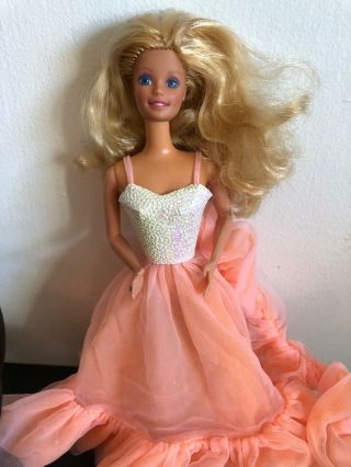 Vintage Peaches And Cream Barbie - Not Doll
