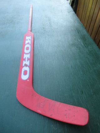 Vintage Wooden 56 " Long Hockey Stick Goalie Koho Revolution