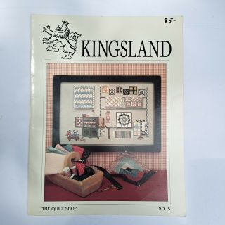 The Quilt Shop Cross Stitch Pattern Kingsland Vintage