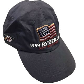 Vintage Ryder Cup The Country Club 1999 Usa Golf Hat Cap Usa Flag Cannon Patch