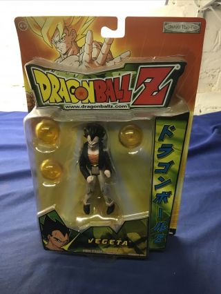 2003 Dragonball Z Kid Buu Saga Series 14 Vegeta Action Figure Jakks Pacific Rare
