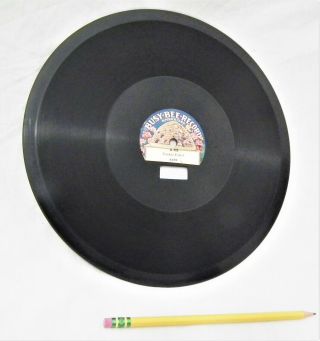 Rare Vintage Early 10 " Busy Bee Phonograph Gramophone Victrola 78 Rpm Record