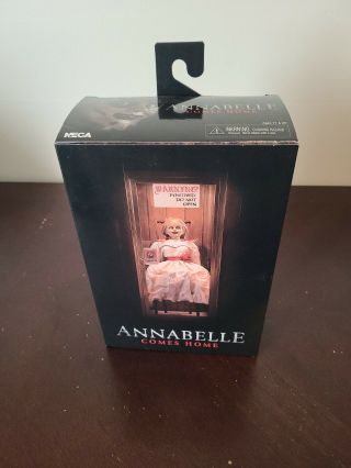 Neca The Conjuring Universe Ultimate Annabelle 7 Inch Action Figure Open Box.