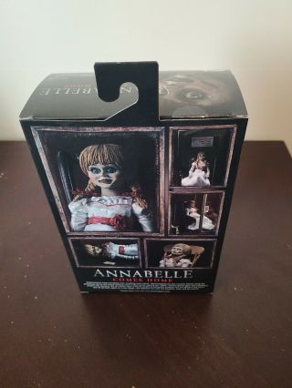 NECA The Conjuring Universe Ultimate Annabelle 7 inch Action Figure Open Box. 3