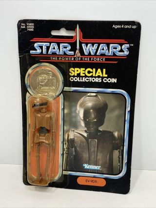 Ev - 9d9 1984 Kenner Star Wars Potf Power Of The Force Figure 93800,