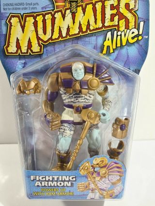 Kenner Mummies Alive 1997 Fighting Armon Battling Fight To Finish L