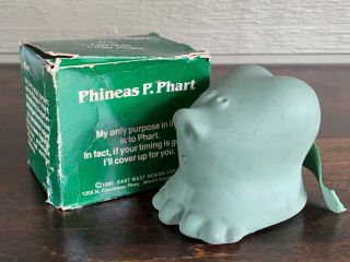 Vintage Phineas P.  Phart Rubber Novelty Toy W/ Box 1985 Fart Farting Gag Gift