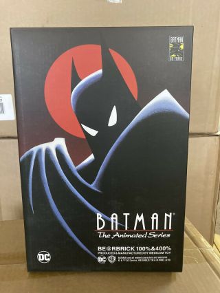 Medicom Animated Batman 400 100 Bearbrick Lowered Price