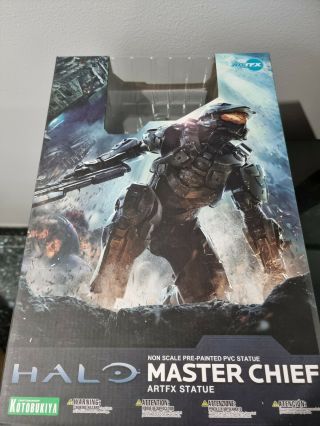 Halo 4 Master Chief Artfx Statue Kotobukiya Sideshow Weta