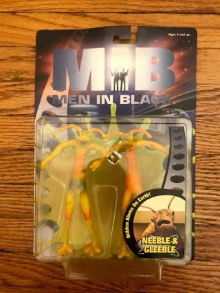 Mib Men In Black Neeble And Gleeble Alien Worms Action Figures 1997