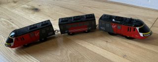Tomy Tomica Trackmaster Virgin Train With Matching Carriages,  Very Rare