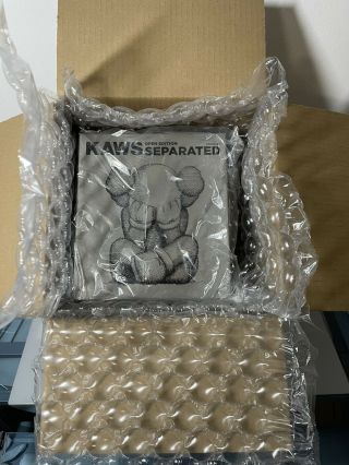 Kaws Separated Grey Vinyl Figure,  In Hand - Ready To Ship