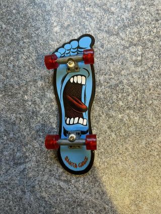 Tech Deck Fingerboard Skateboard Screaming Rare Foot Brand: Santa Cruz Vintage