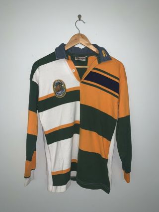 Vintage 90s Australia Wallabies Rugby Shirt Size Small