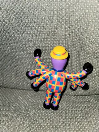 2004 Spin Master Wiggles PVC Figures - Henry the Octopus - 3 1/2 inches - 2