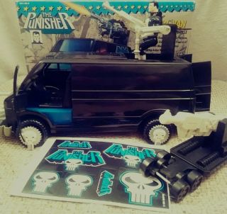 1991 Marvel Superheroes Punisher Van By Toy Biz