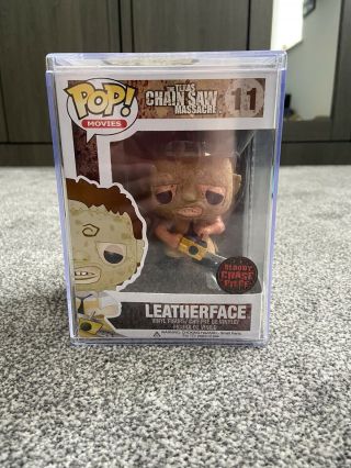 Funko Pop Leatherface Chase Bloody 11 Includes Hard Stack
