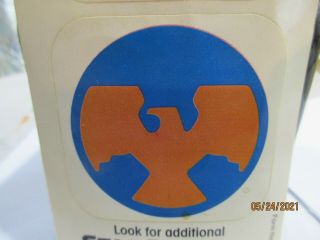 1987 Coleco StarCom Sticker DASH - Col James Derringer Ziploc Giveway bags 3